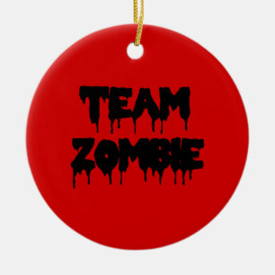 Adorno De Cerámica Equipo Zombi