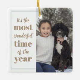 Adorno De Cerámica Es el momento más maravilloso del año foto