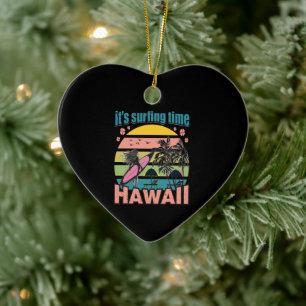 Adorno De Cerámica Es hora de hacer surf - Hawái