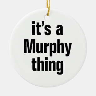Adorno De Cerámica es una cosa de murphy