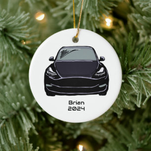 Adorno De Cerámica Esbozo de drenaje de la mano negra del vehículo el