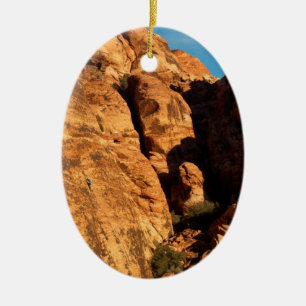 Adorno De Cerámica Escalador minúsculo; Ningún saludo