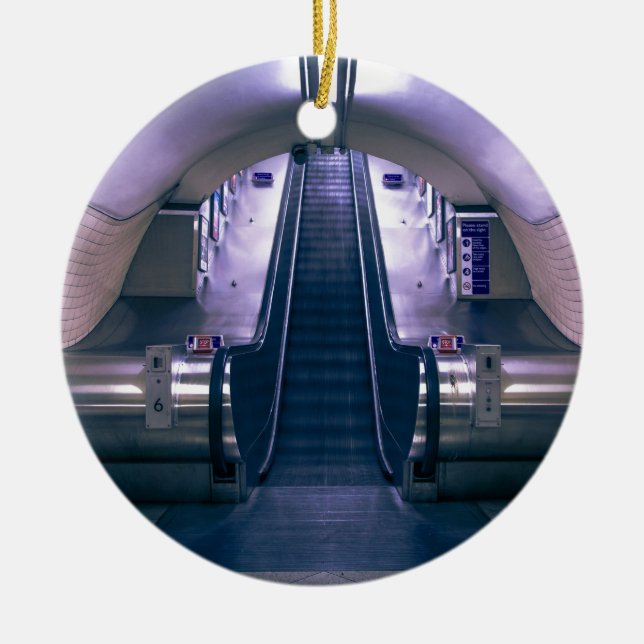 Adorno De Cerámica Escalera móvil (Frente)