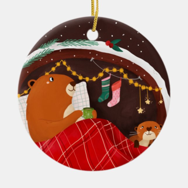 Adorno De Cerámica Escalofriantes (Frente)