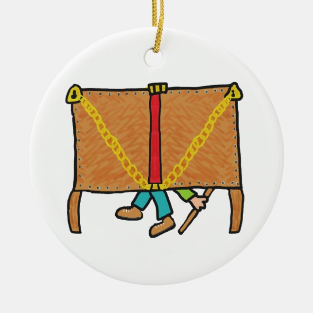 Adorno De Cerámica Escapología (Frente)