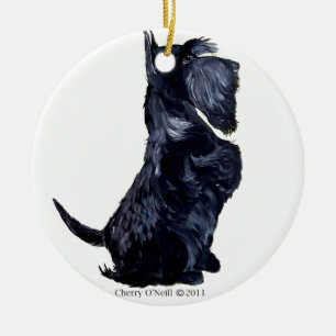Adorno De Cerámica ¿Escocés - galletas conseguidas?