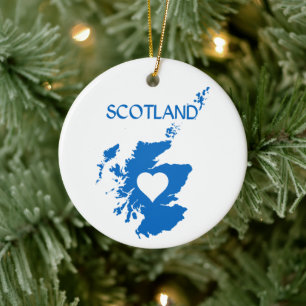 Adorno De Cerámica Escocia