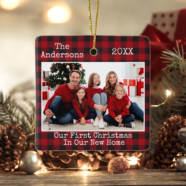 Adorno De Cerámica Escritura de texto colocado en primer lugar nuevo  (Customize with your photos and text.)