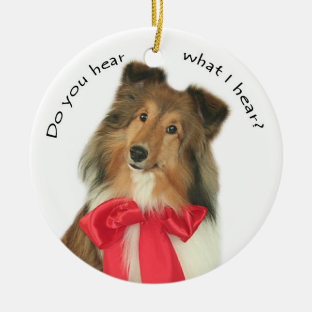 Adorno De Cerámica ¿Escuchas? (Frente)