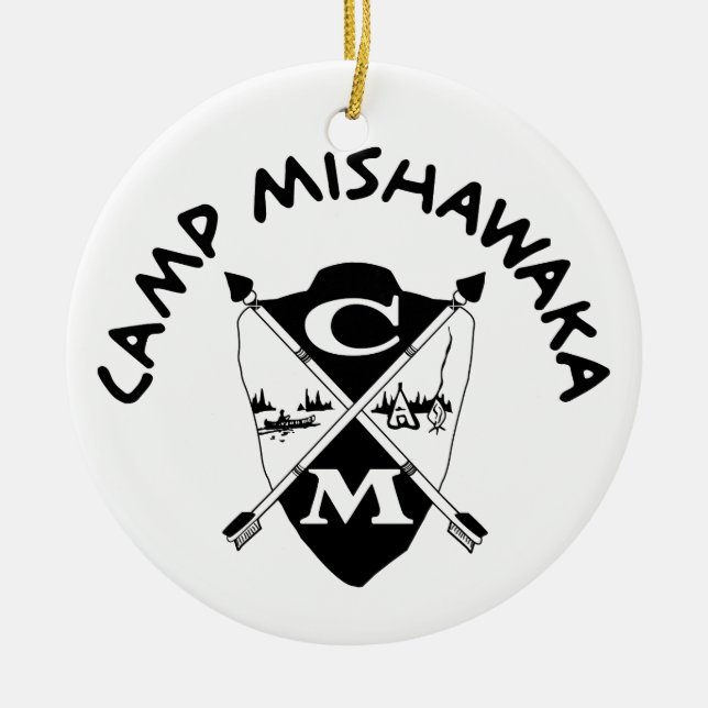 Adorno De Cerámica Escudo clásico Orniment (Frente)