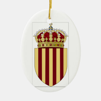 Adorno De Cerámica Escudo de armas de Cataluña (España)