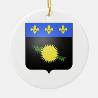 Adorno De Cerámica Escudo de armas de Guadalupe (Francia)