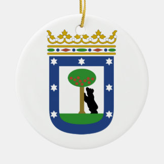 Adorno De Cerámica Escudo de armas de Madrid España