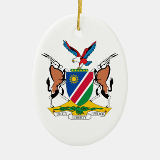 Adorno De Cerámica Escudo de armas de Namibia