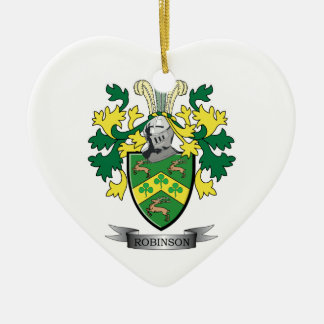 Adorno De Cerámica Escudo de armas de Robinson