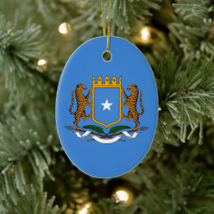 Adorno De Cerámica Escudo de armas de Somalia