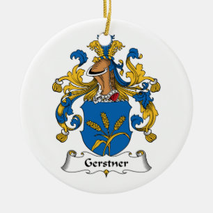 Adorno De Cerámica Escudo de la familia de Gerstner