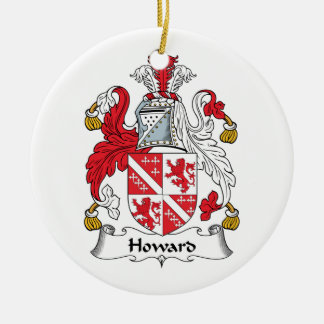 Adorno De Cerámica Escudo de la familia de Howard
