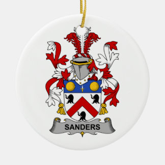 Adorno De Cerámica Escudo de la familia de las chorreadoras