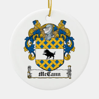 Adorno De Cerámica Escudo de la familia de McCann