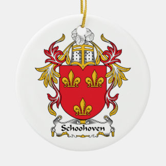 Adorno De Cerámica Escudo de la familia de Schoonhoven