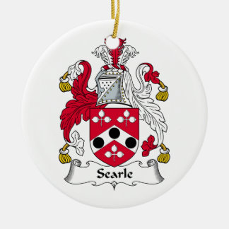 Adorno De Cerámica Escudo de la familia de Searle