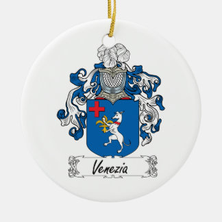 Adorno De Cerámica Escudo de la familia de Venezia