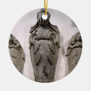 Adorno De Cerámica Escudos de armas de la familia de Vecchietti