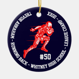 Adorno De Cerámica Escuela de fútbol campeón