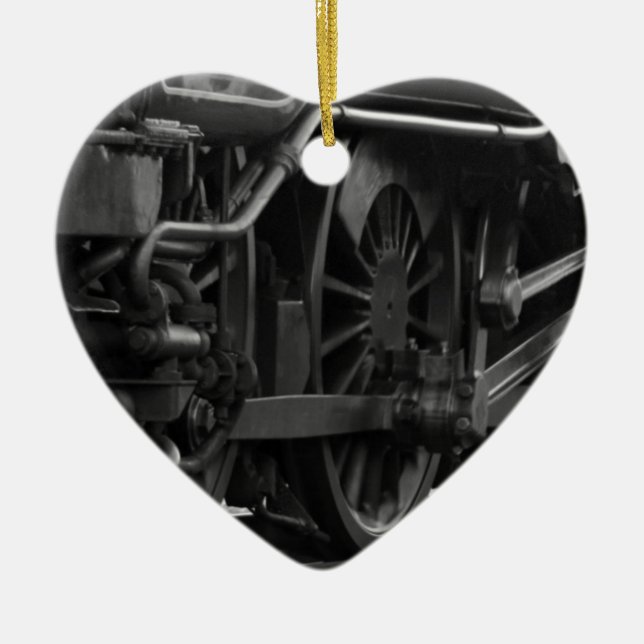 Adorno De Cerámica Escuela mecánica de locomotoras (Frente)