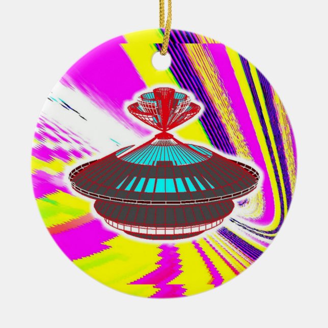 Adorno De Cerámica Espaciado FTL (Frente)