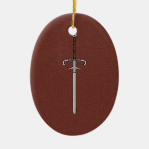 Adorno De Cerámica Espada procesal/cojinete del siglo XVI