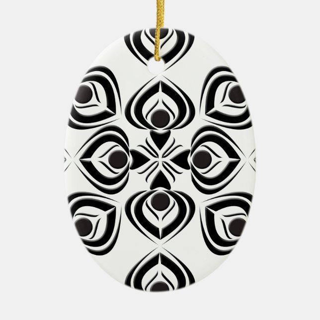 Adorno De Cerámica Espadas (Frente)