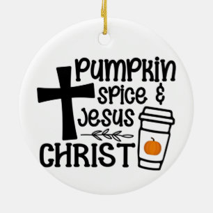 Adorno De Cerámica Especie de calabaza y Jesucristo - Fe