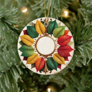 Adorno De Cerámica "Espectáculo de Navidades desenfrenados"