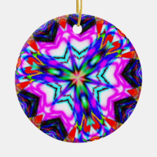 Adorno De Cerámica Espejo de tres vías (Frente)