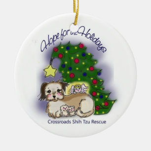 Adorno De Cerámica Esperanza de los días de fiesta