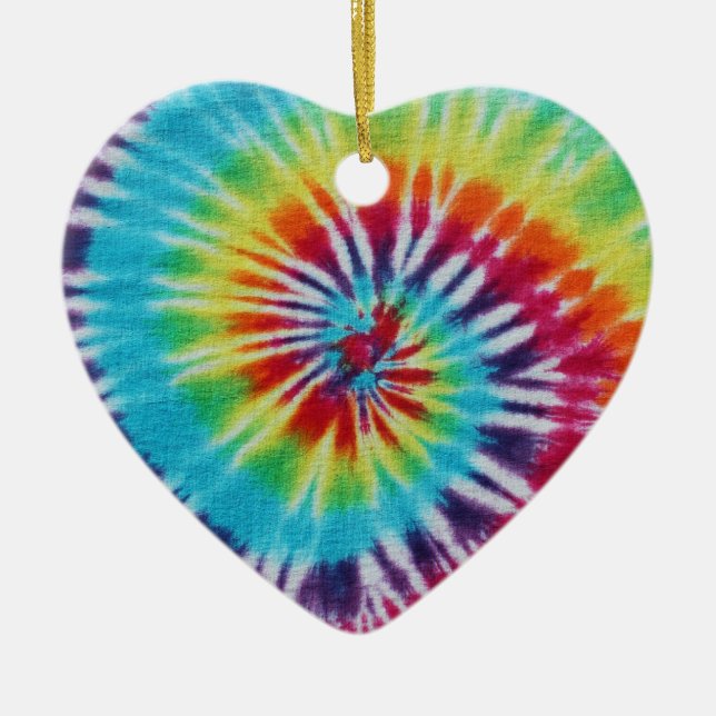 Adorno De Cerámica Espiral arcoiris 2 lados (Frente)