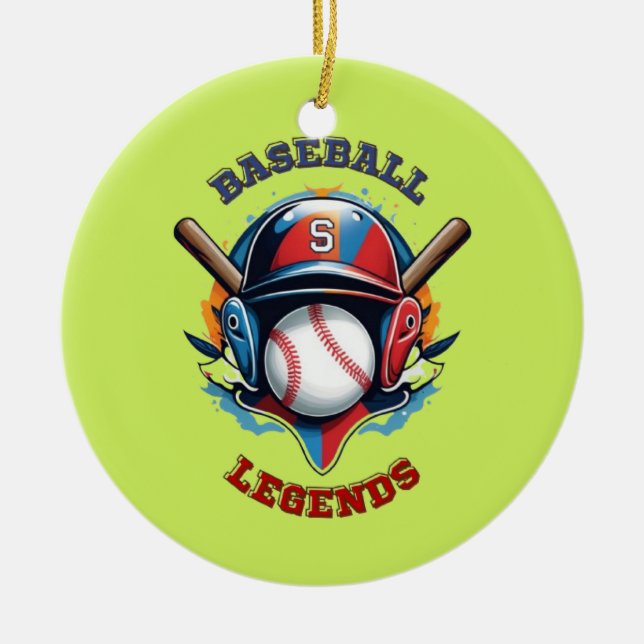 Adorno De Cerámica Espíritu de todas las estrellas: deportes clásicos (Frente)