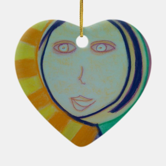 Adorno De Cerámica Espíritu soleado (Atrás)