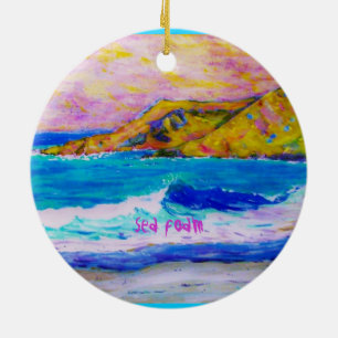 Adorno De Cerámica Espuma de mar