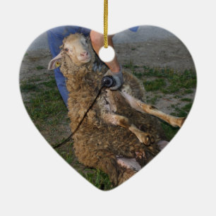 Adorno De Cerámica Esquivamiento de ovejas