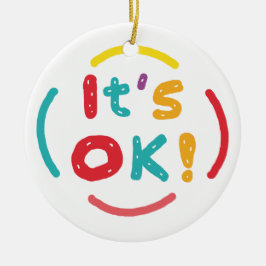 Adorno De Cerámica ¡Está bien!
