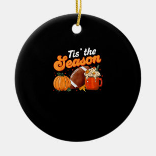 Adorno De Cerámica Esta temporada, calabaza de especias lata de Hallo