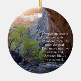 Adorno De Cerámica Establecimiento de objetivos Inspiradores