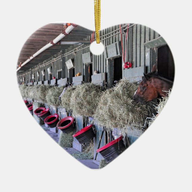 Adorno De Cerámica Establos de Ogden Phipps (Frente)