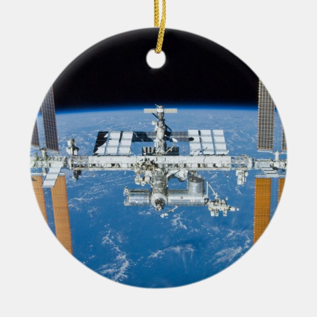Adorno De Cerámica Estación Espacial Internacional ISS (Frente)