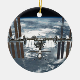 Adorno De Cerámica Estación espacial internacional ISS, esfuerzo 201