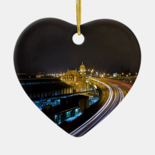 Adorno De Cerámica Estación RVA de la calle principal (Frente)