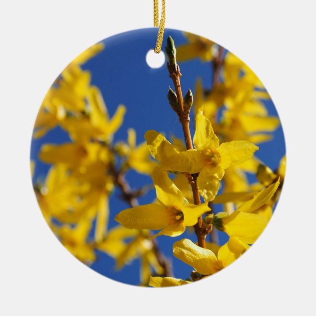 Adorno De Cerámica Estafeta de primavera (Frente)